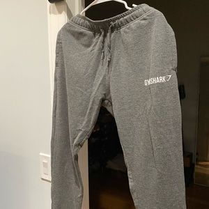 Gymshark taper fit gray pant size medium